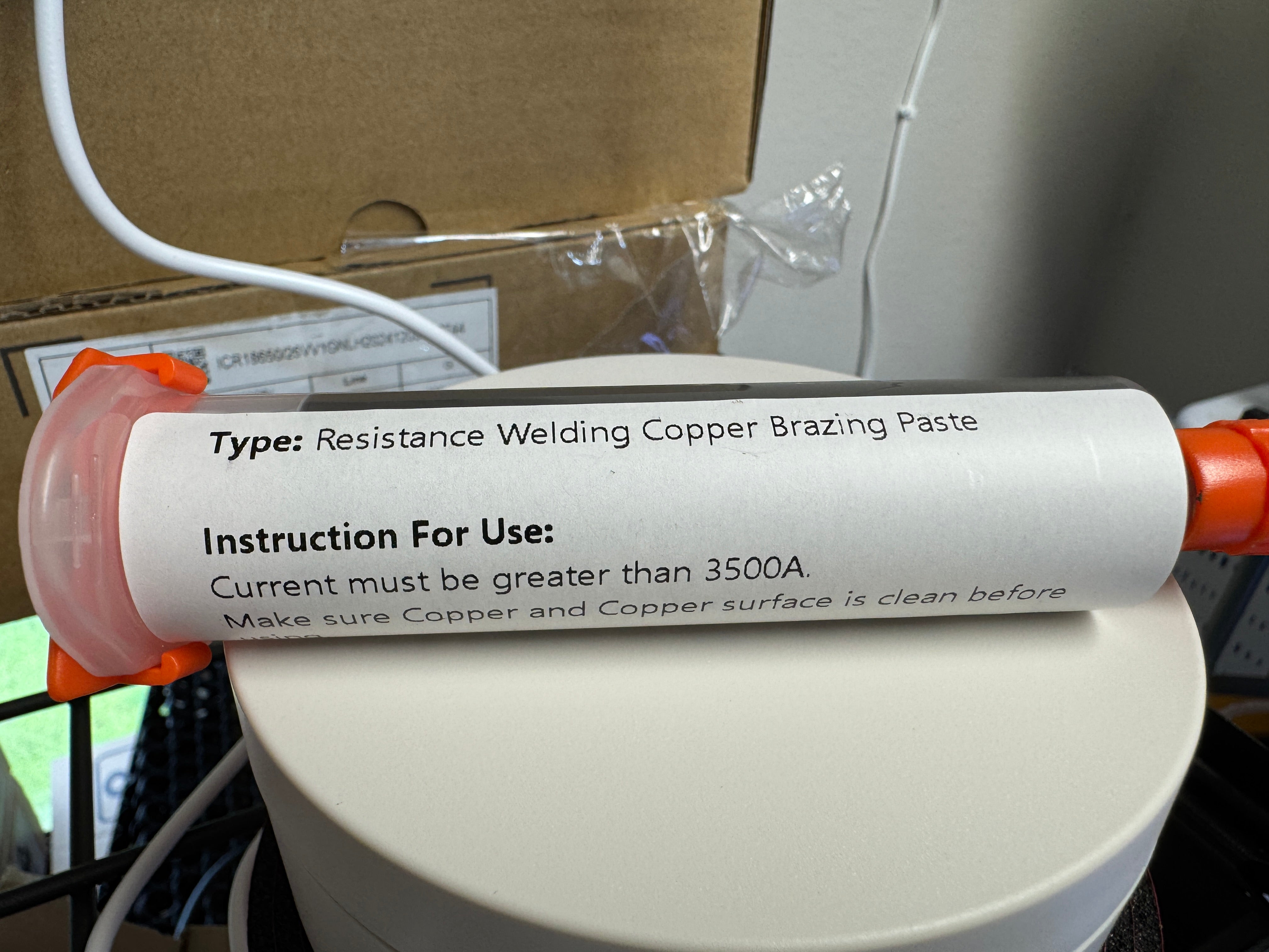 Flux for Copper-to-Copper Spot Welding (100g)