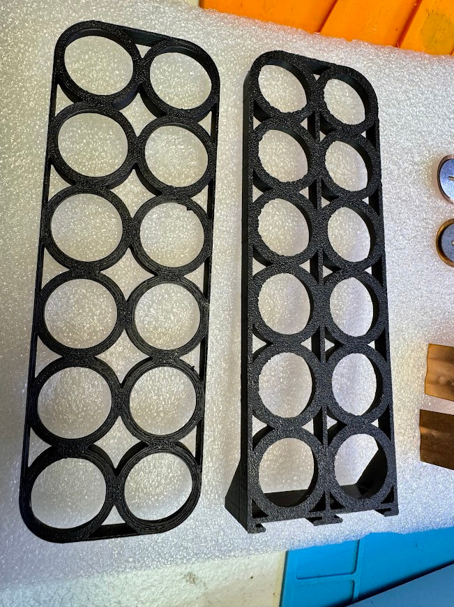 6S2P 21700 Battery Kit – Copper/Nickel Sandwich with Custom Lightweight Tray