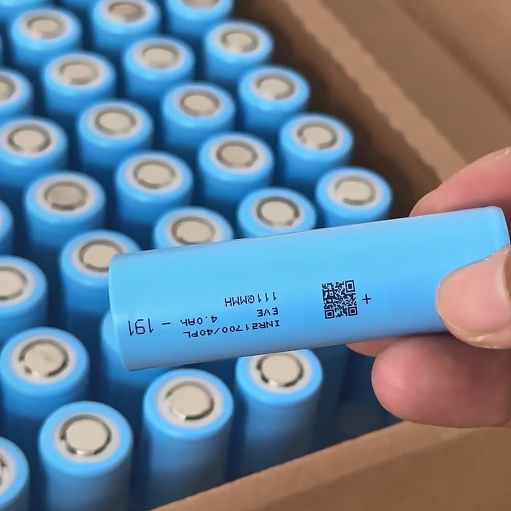 EVE 40PL 21700 4000mAh 70A Battery - Tabless Cell