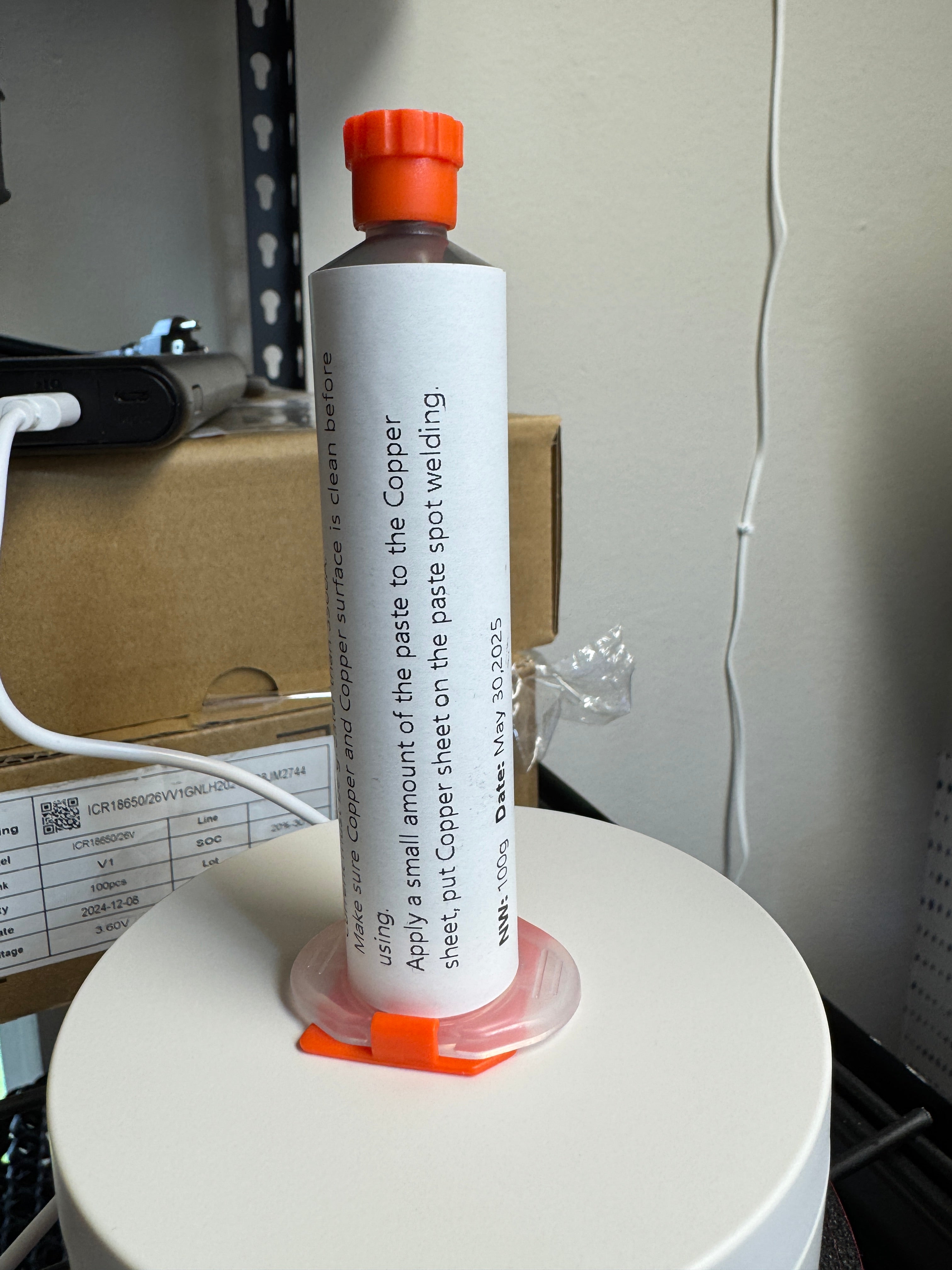 Flux for Copper-to-Copper Spot Welding (100g)