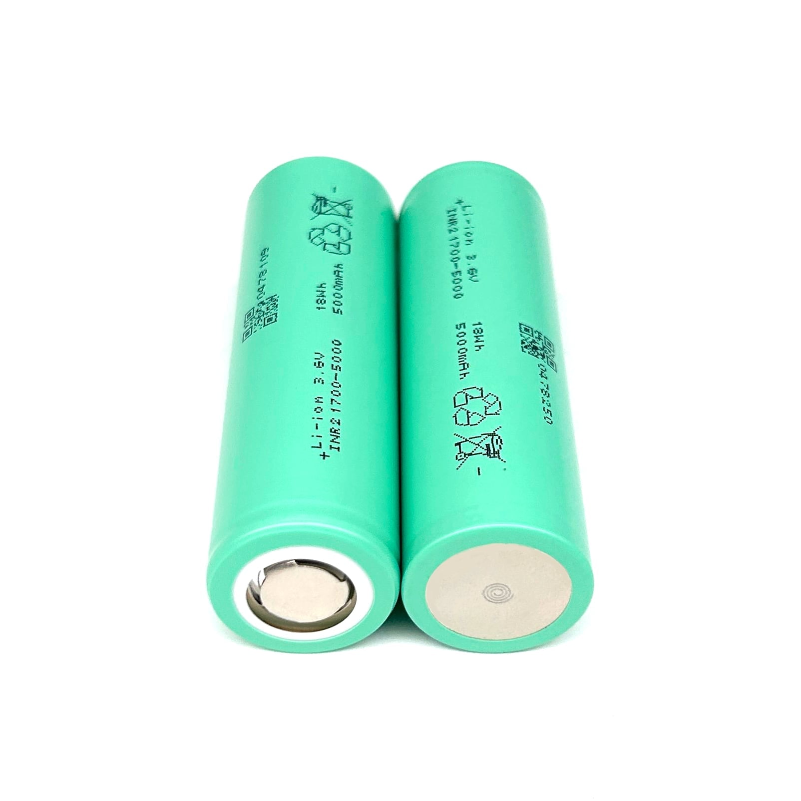 EVE 50PL 21700 5000 mAh 125A Battery - Tabless