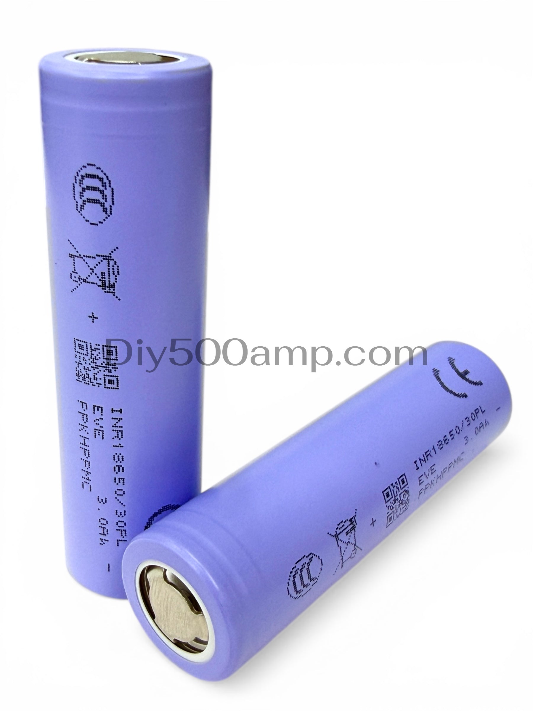 EVE 30PL 18650 3000mAh 60A Battery Cell - Tabless