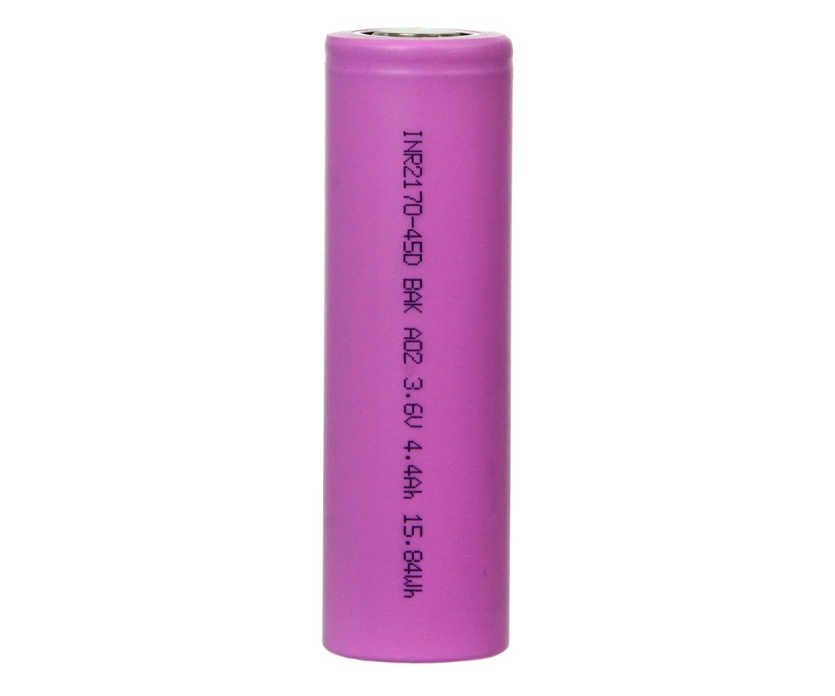 BAK 45D 21700 4500mAh 60A Battery - Tabless Cell