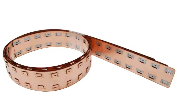 21700 2P Direct Copper Busbar 0.3mm 200A | Spot Weld Parallel Connector