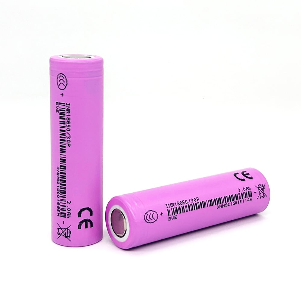 EVE 30P 18650 3000mAh 30A Battery Cell