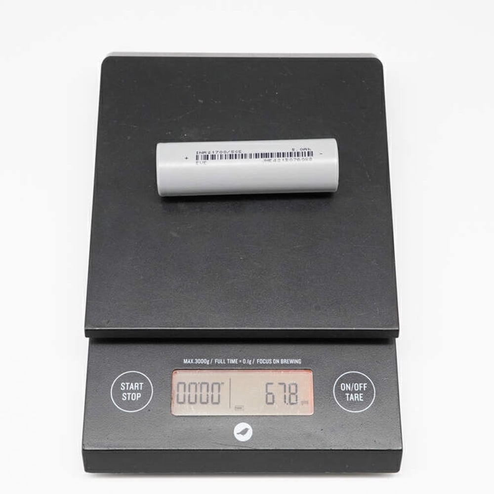 EVE 50E 21700 5000mAh 15A Battery