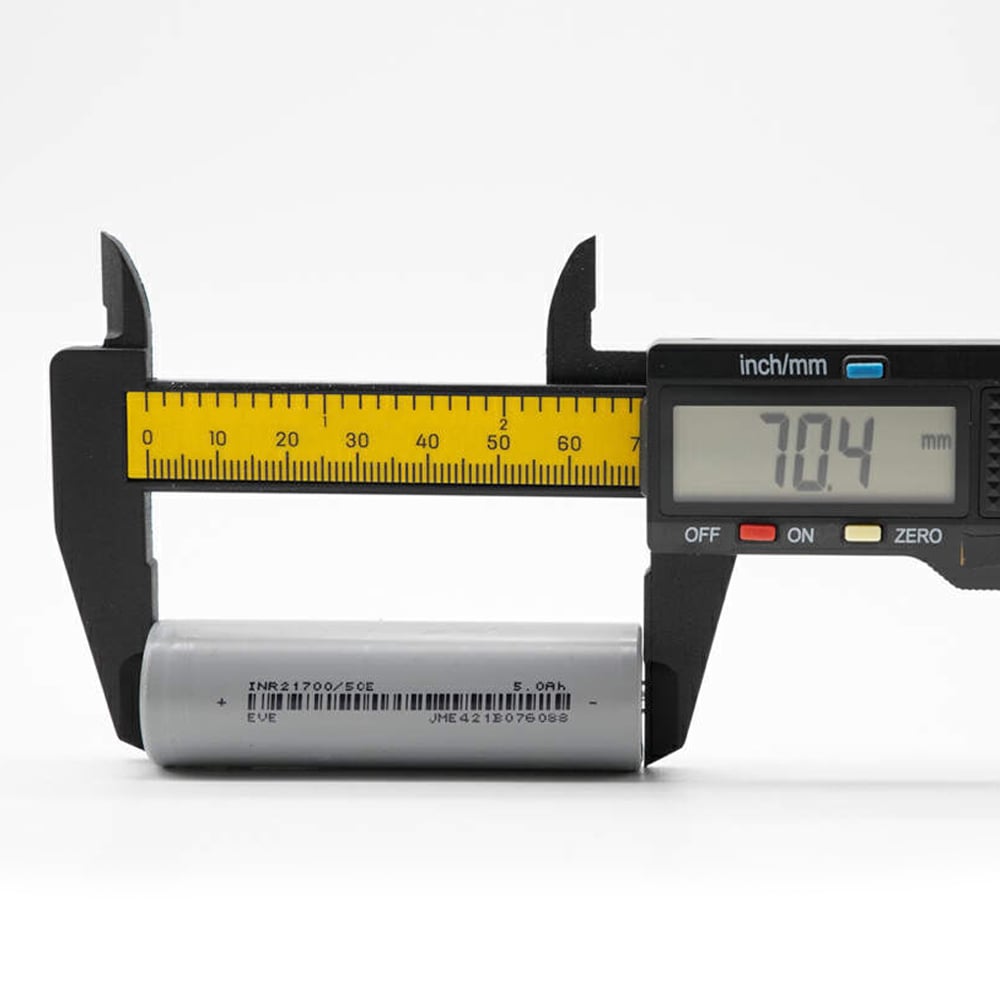 EVE 50E 21700 5000mAh 15A Battery