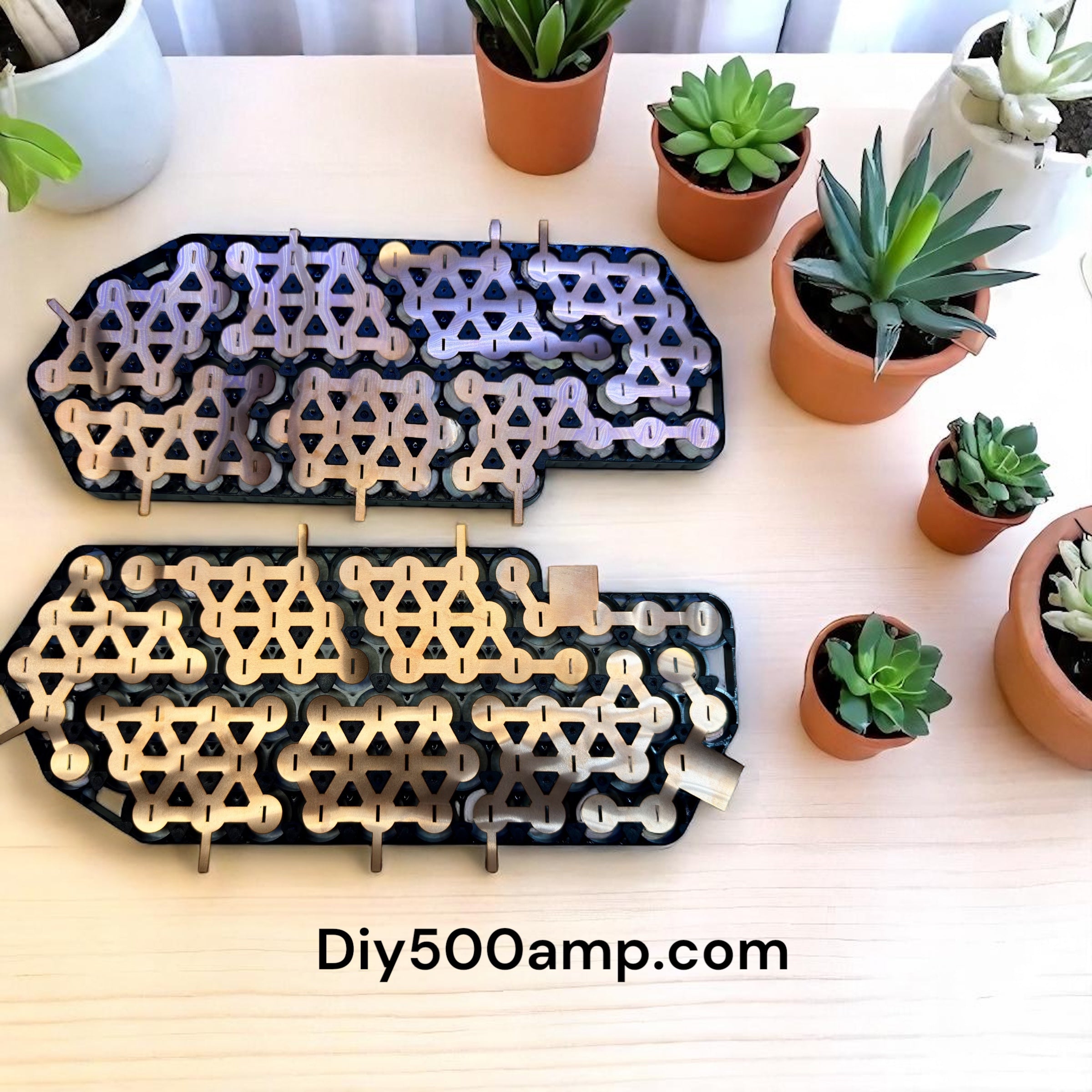 Copper Busbar Full Set for 52V 14S5P Shark Battery Case - Laser Cut