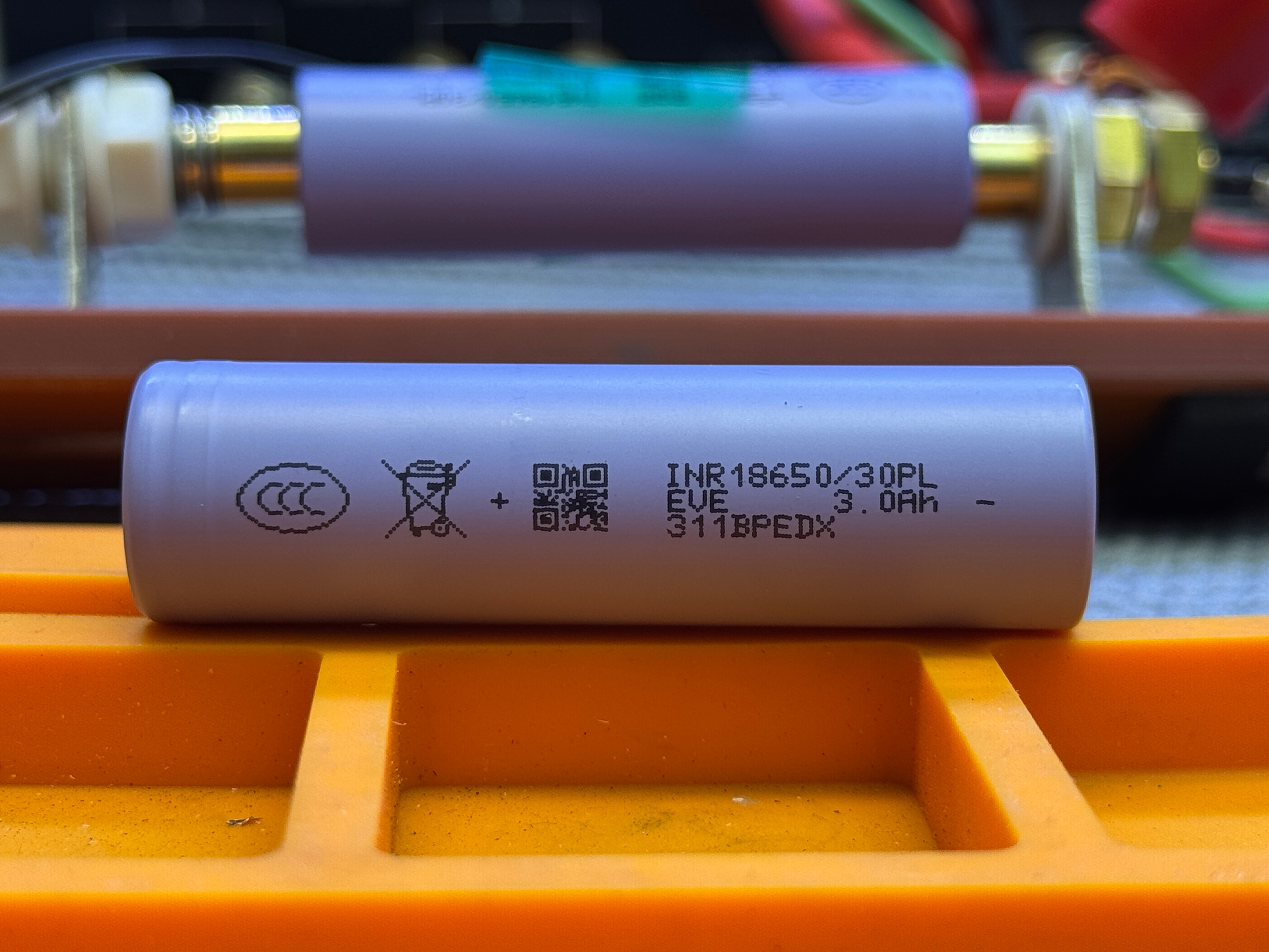 EVE 30PL 18650 3000mAh 60A Battery Cell -  Tabless
