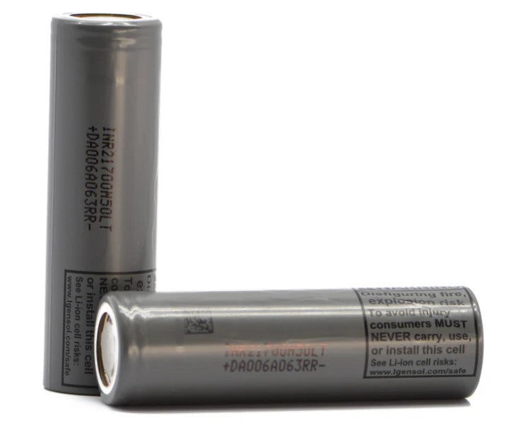 M50LT 21700 5000mah 14.4A  Battery