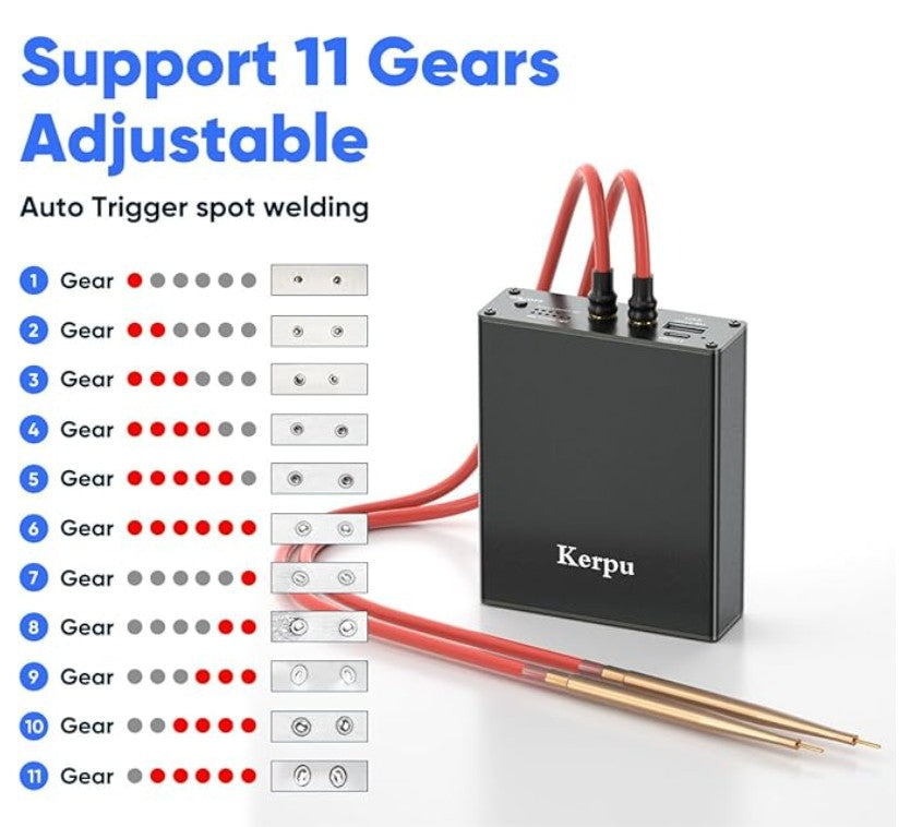 Kerpu CP01 5000mAh Pocket Spot Welder β Made by AWithZ | Affordable Entry-Level Portable Welding Machine