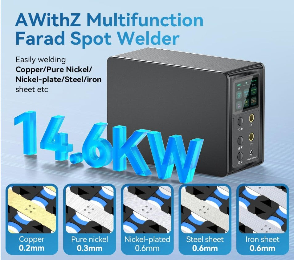 AWithZ P20B Spot Welder 14.6 kW - battery building product photo 2