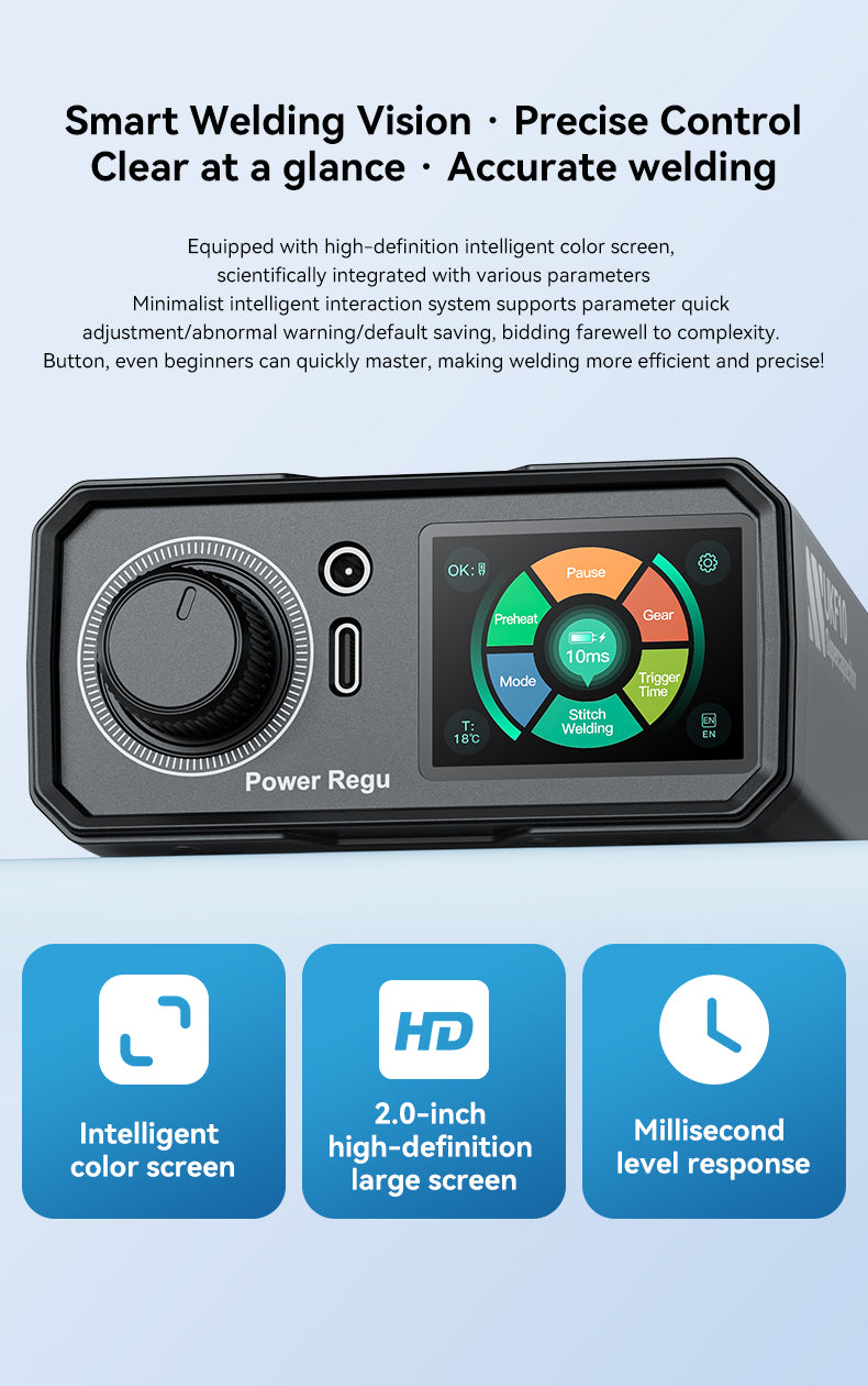 AWithZ UKF10 1380A 10.2kW Super Farad Capacitor Spot Welder