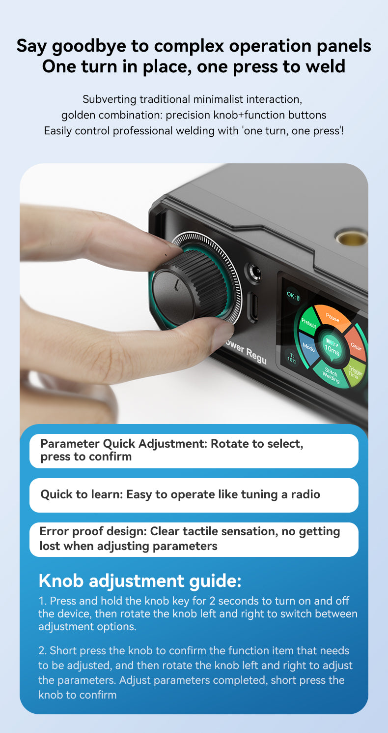 AWithZ UKF10 1380A 10.2kW Super Farad Capacitor Spot Welder