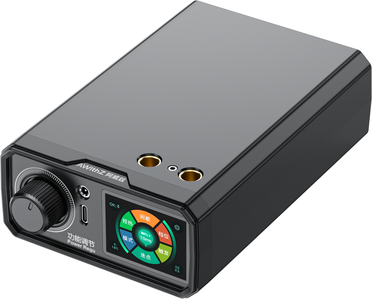 AWithZ UKF10 capacitor spot welder with rotary control