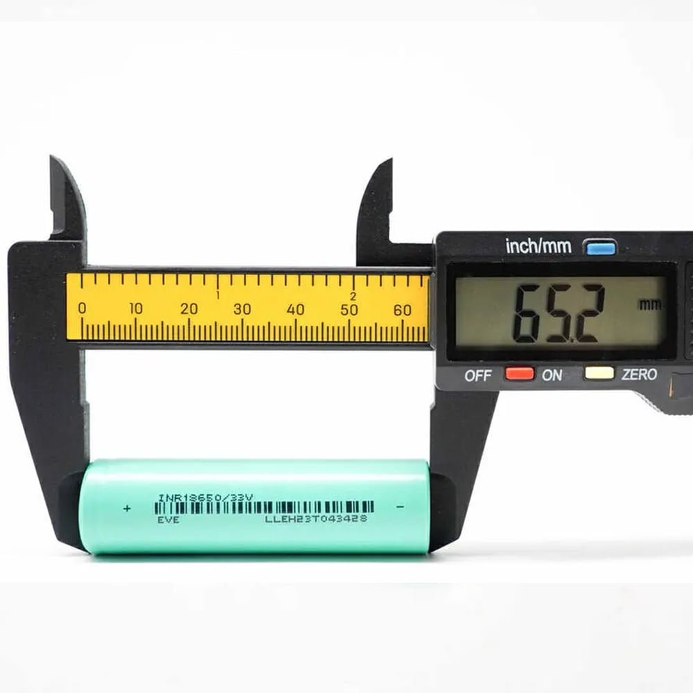 EVE 33V 18650 3200mAh 10A Battery, detail view 7