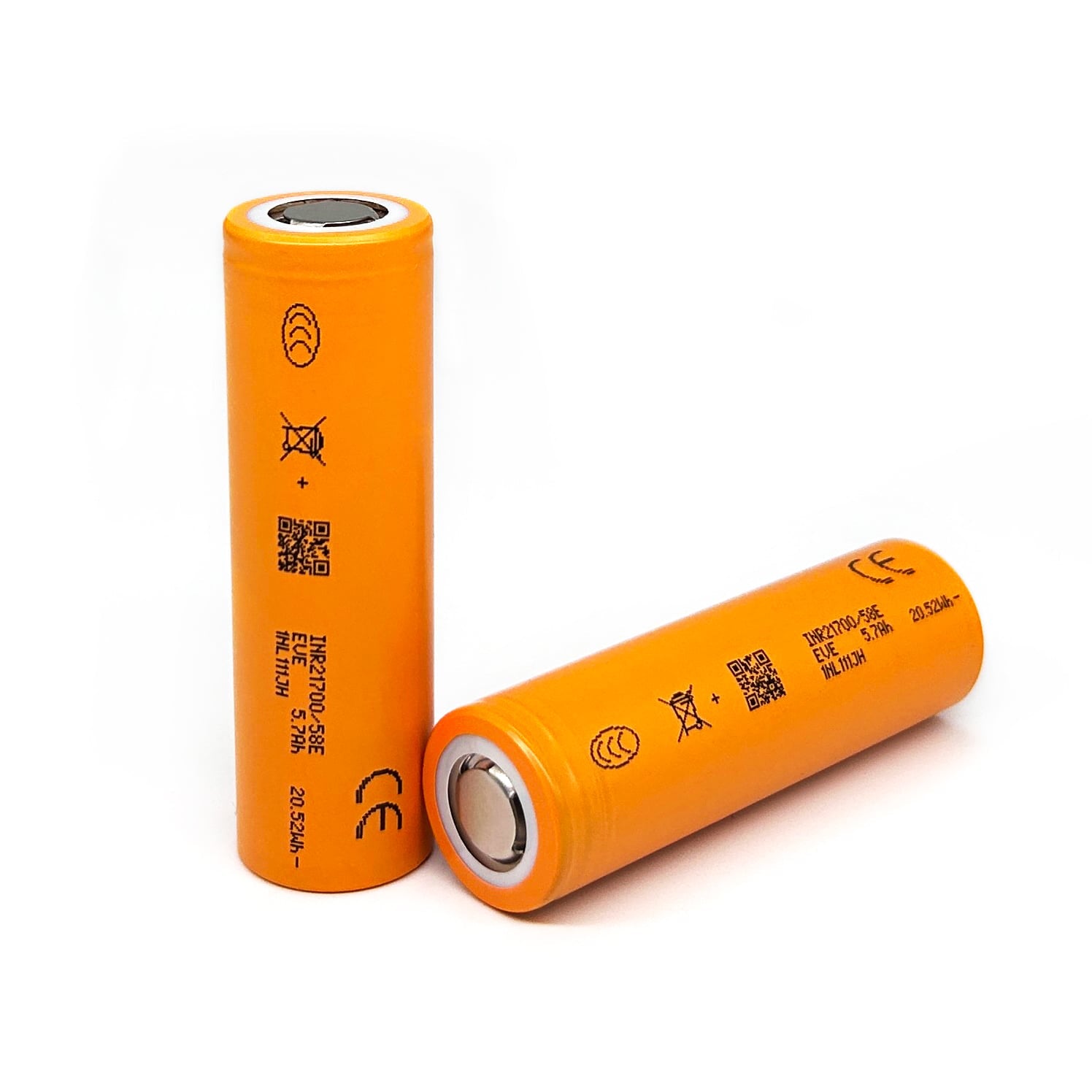 EVE INR21700 58E 5700mAh 16.8A - Battery Cell