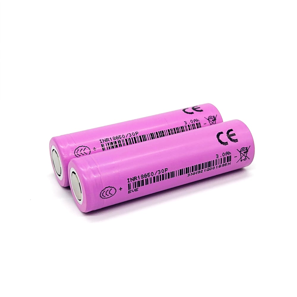 EVE 30P 18650 3000mAh 30A Battery Cell, detail view 10