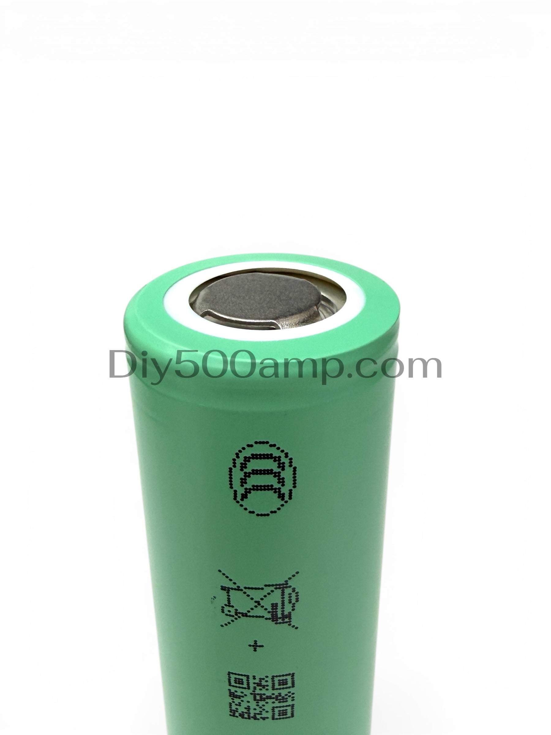 EVE INR21700-50PL 5000mAh lithium-ion battery cell, top view