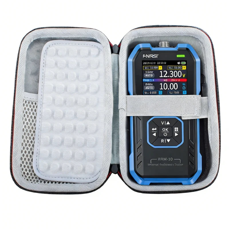 Black hard EVA carrying case for FNIRSI HRM-10, gallery view 2