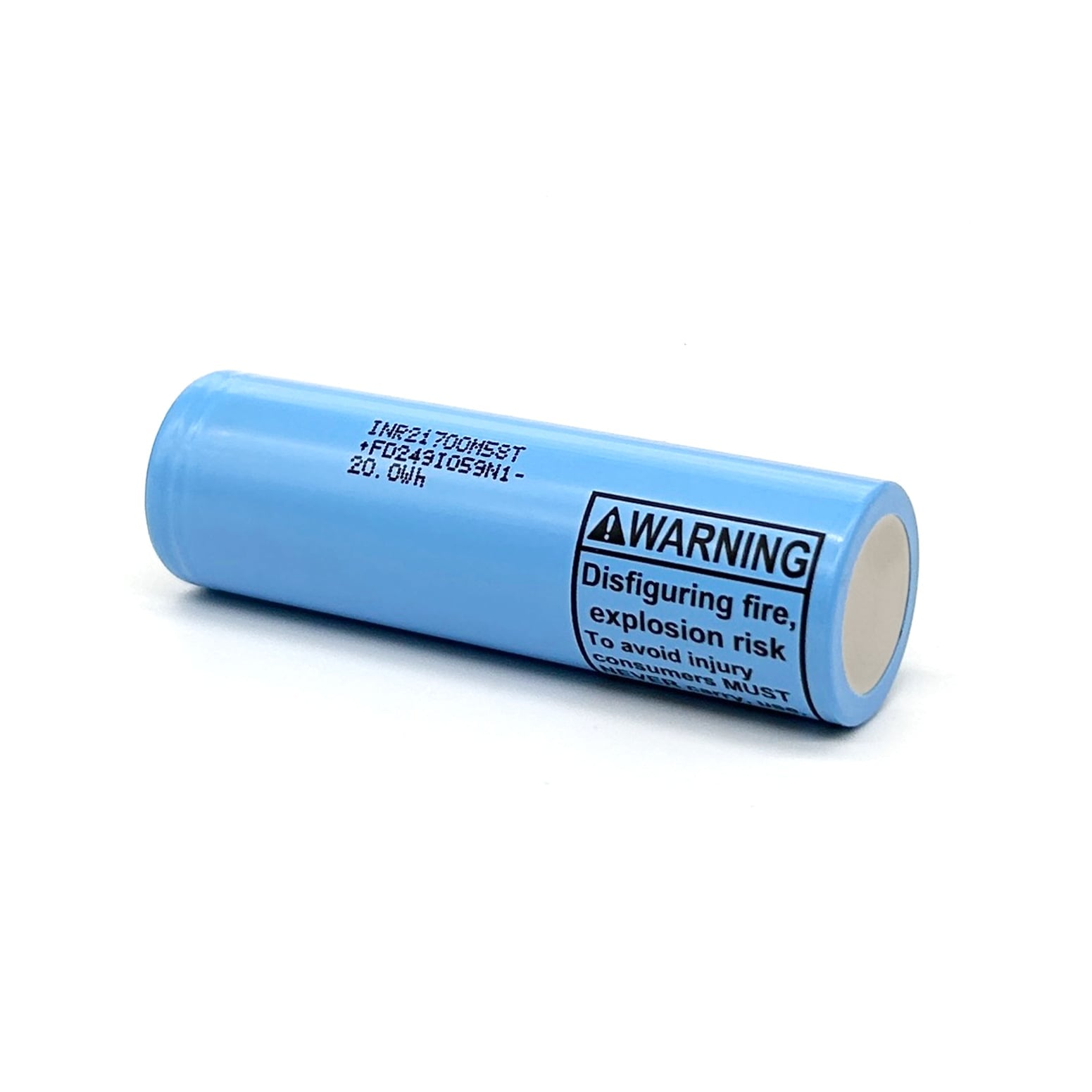 LG INR21700 M58T 5800mAh 12.5A High Capacity Battery Cell – Industrial Grade, detail view 3