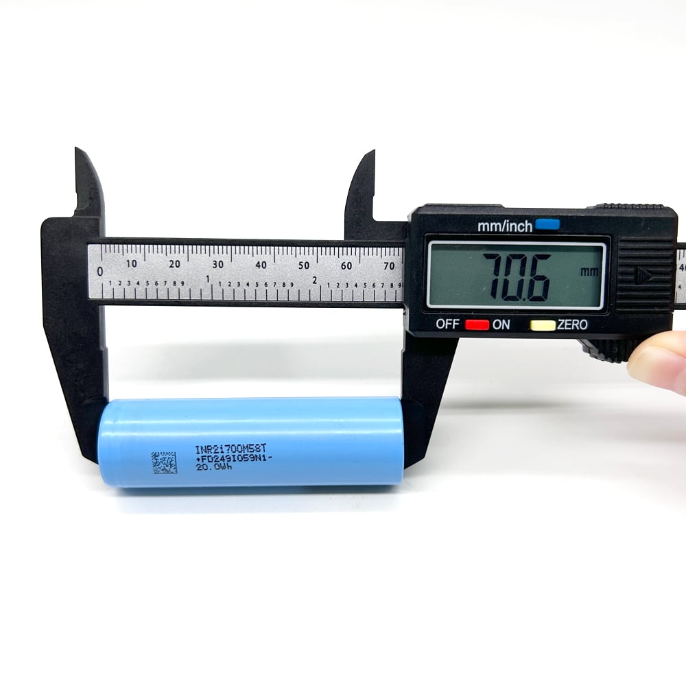 LG INR21700 M58T 5800mAh 12.5A High Capacity Battery Cell – Industrial Grade, detail view 9