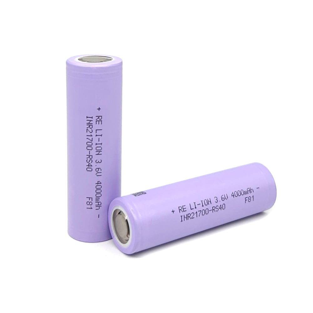 Reliance 21700 RS40 4000mAh 70A Lithium-Ion Battery Tabless Cell - High Performance