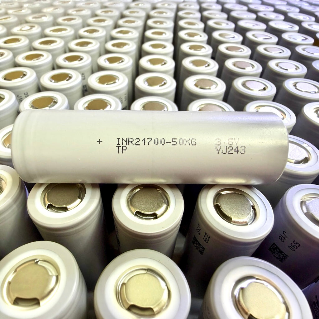 TENPOWER 50XG 21700 5000 mAh 90A Battery – Tabless Cell