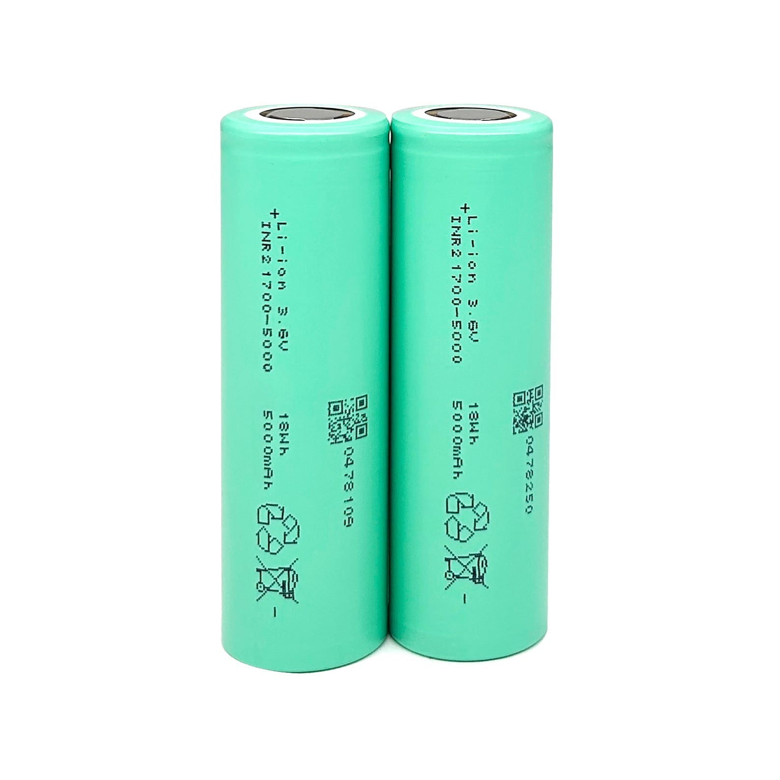 EVE 50PL 21700 5000 mAh 125A Battery -  Tabless