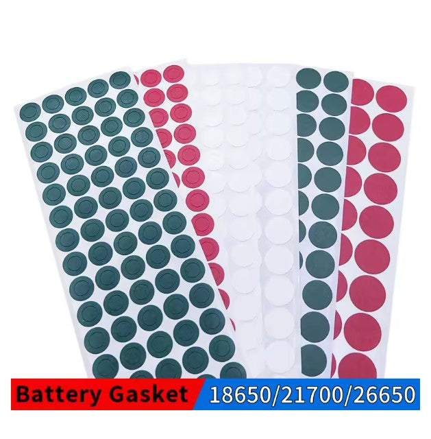 Li-ion Battery Adhesive Insulation Gaskets – 20 Pieces (1 page) - battery building product