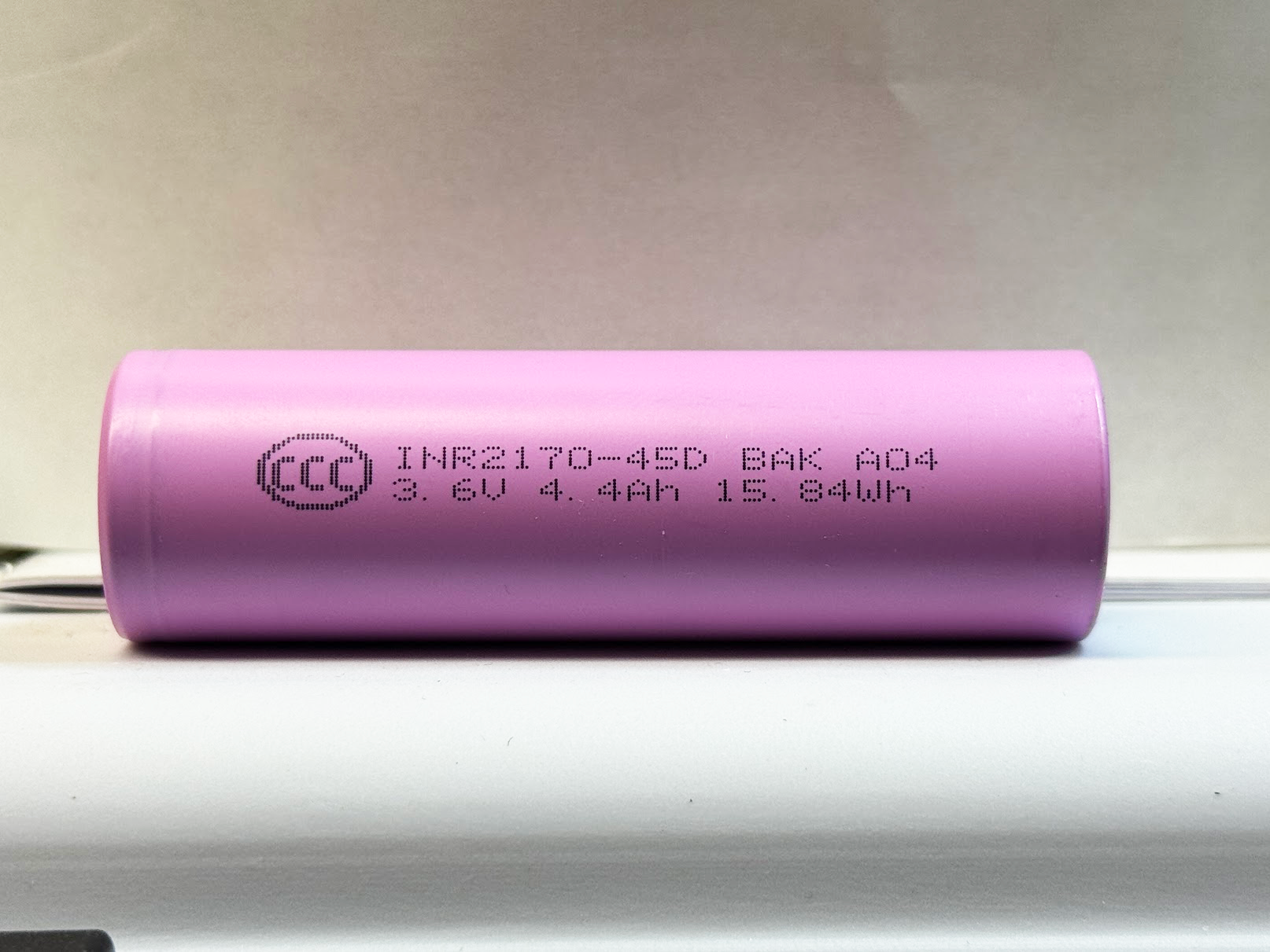 BAK INR2170-45D – Premium A04 Grade (4560–4600mAh) | Fresh 2025 Batch | CCC Certified | Tabless Design