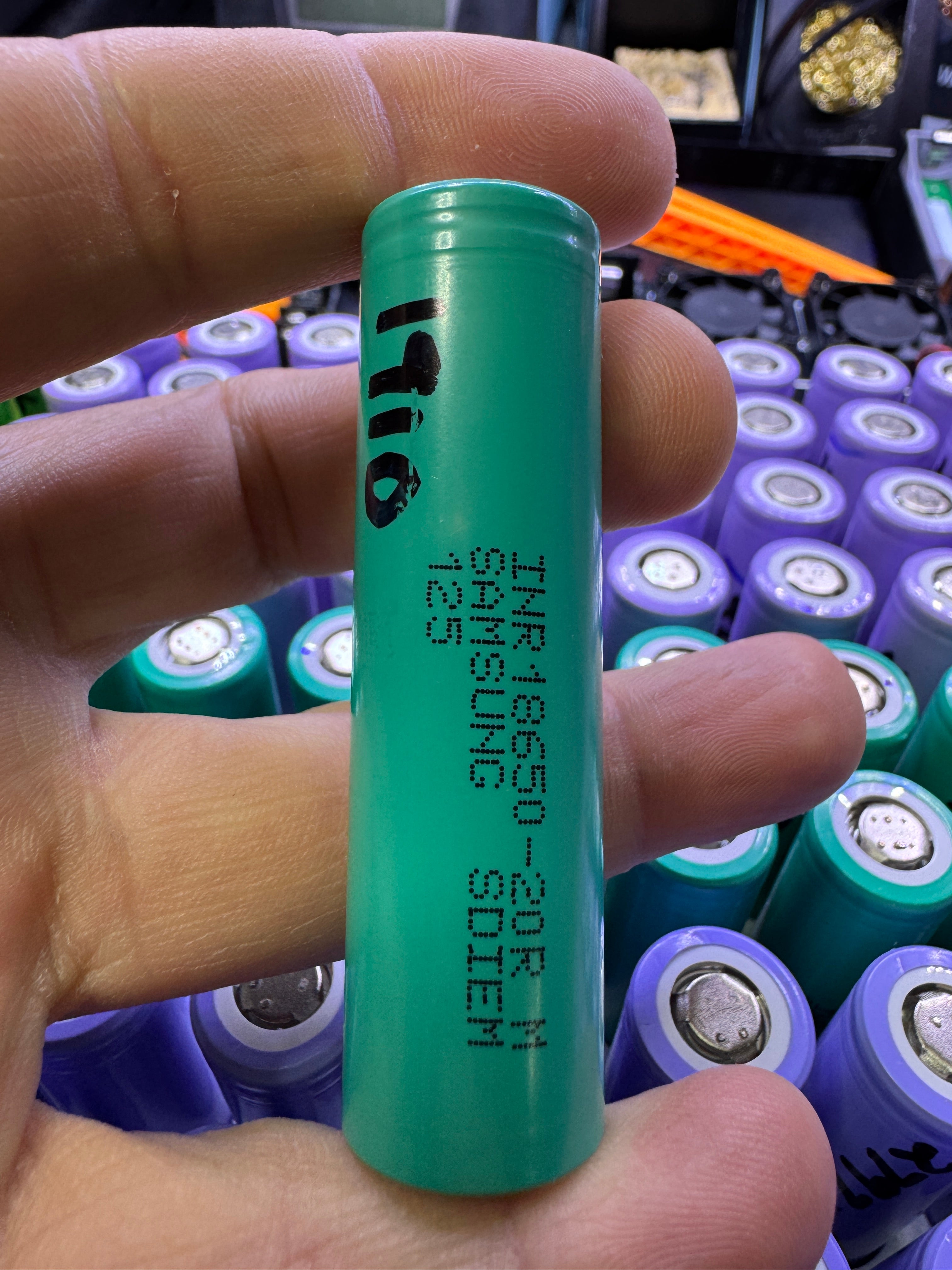 Samsung INR18650-20R 2000mAh 22A Battery - Recovered & Tested: