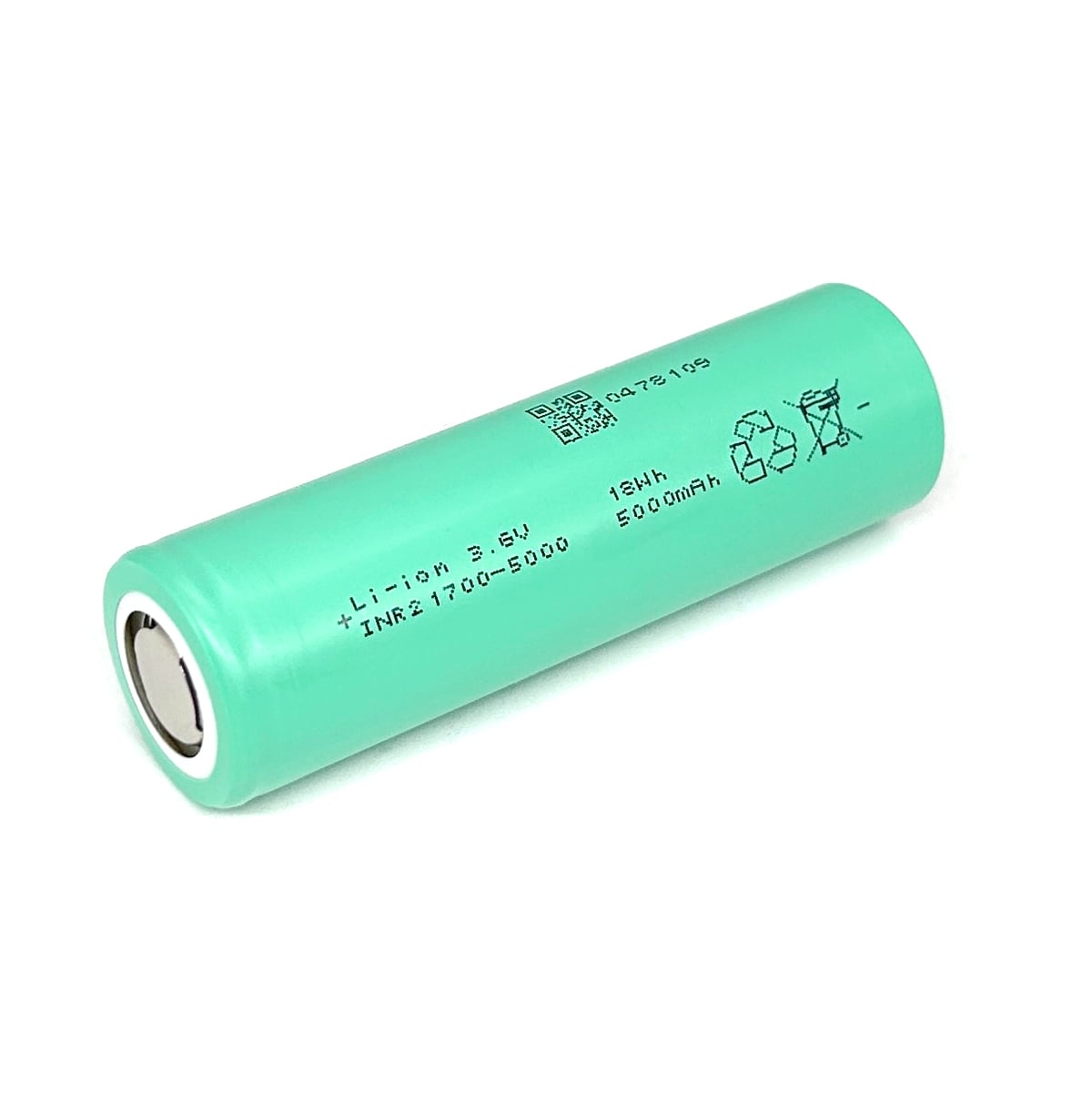 EVE 50PL 21700 5000 mAh 125A Battery -  Tabless