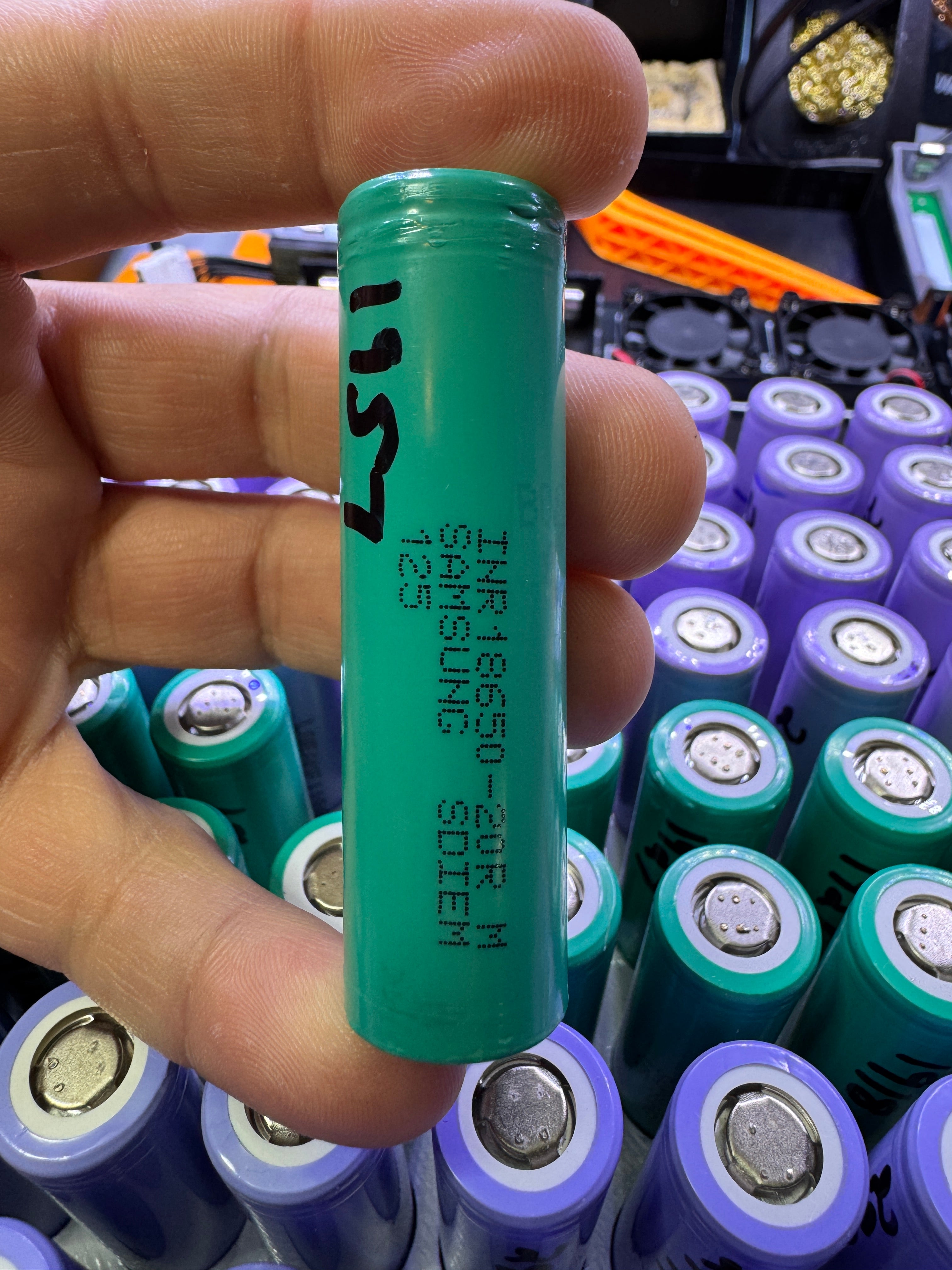 Samsung INR18650-20R 2000mAh 22A Battery - Recovered & Tested: