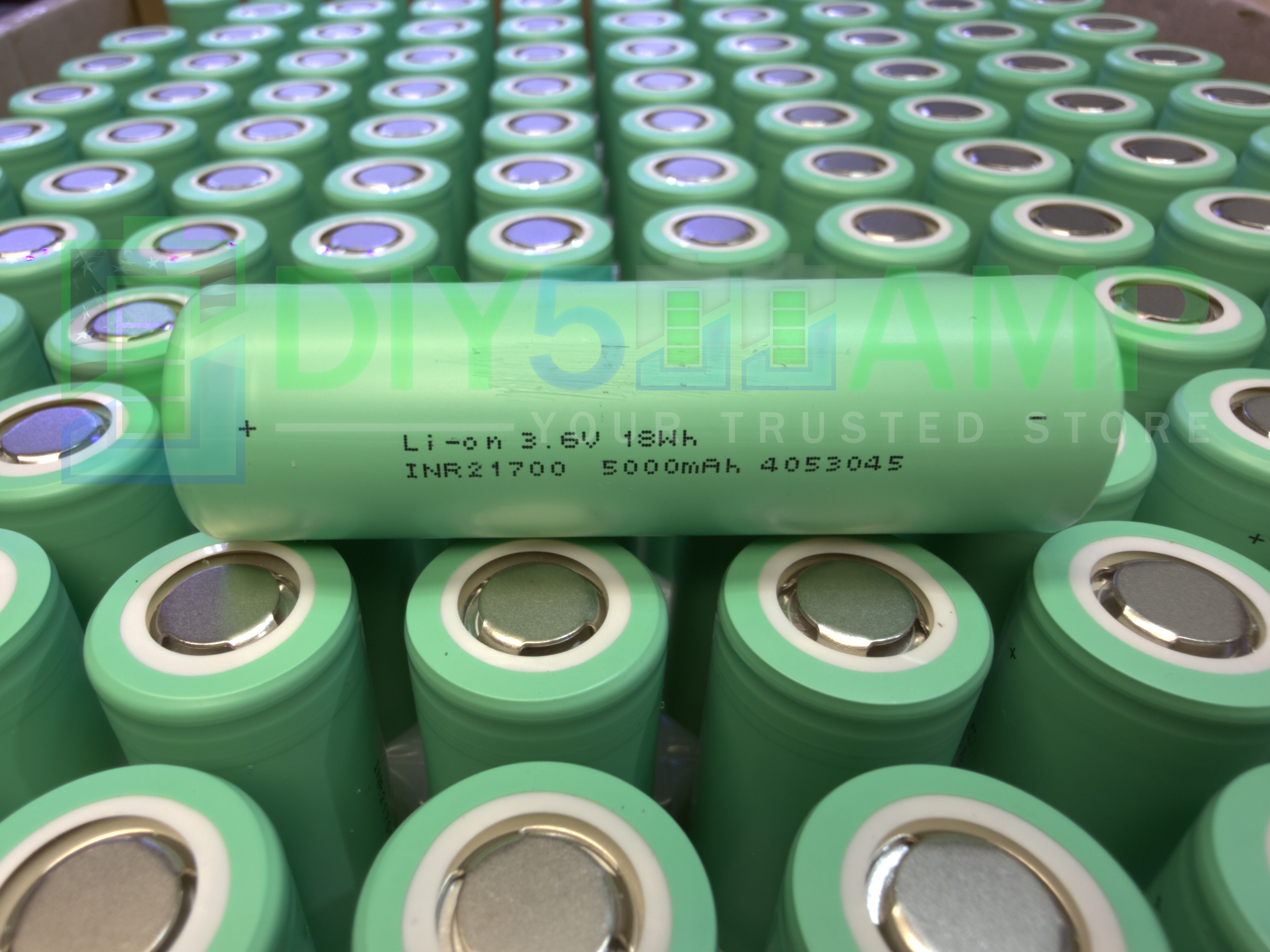 EVE 50PL 21700 5000 mAh 125A Battery -  Tabless