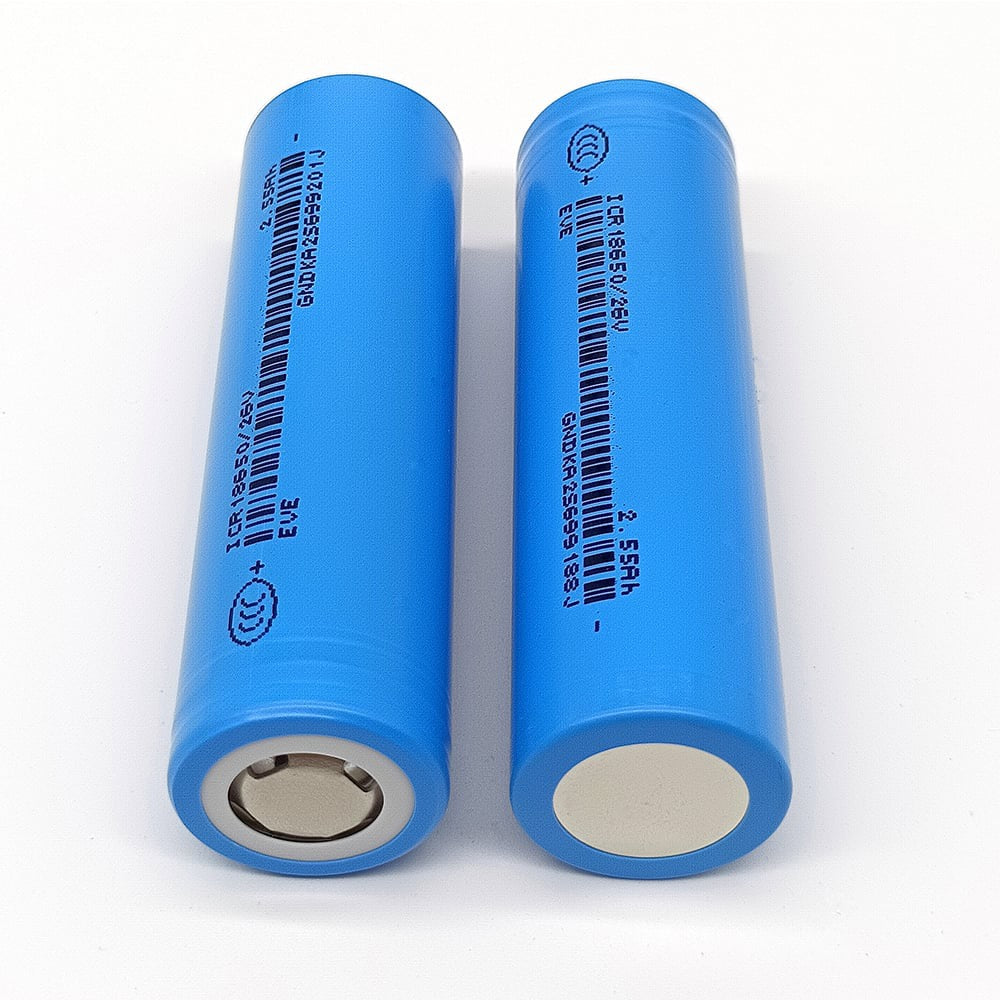 EVE 26V 18650 2550mAh 7.5A Battery with Long Lifespan