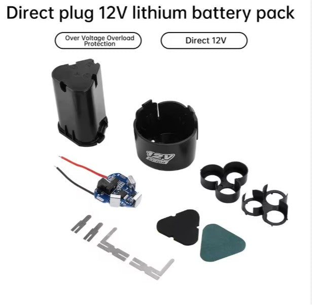 Custom Pack Assembly (Using 3× Ampace JP30 Cells)