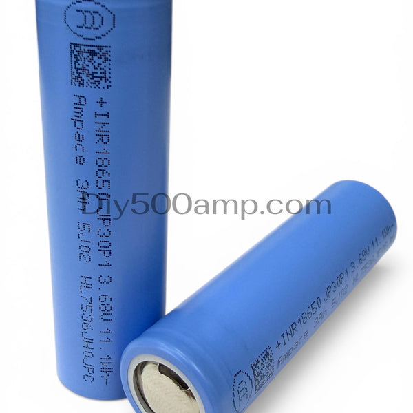 Ampace JP30P1 18650 3000mah 56A Battery Cell - Tabless Cell Ampace JP30P1 18650 3000mah 56A Battery Cell - Tabless Cell