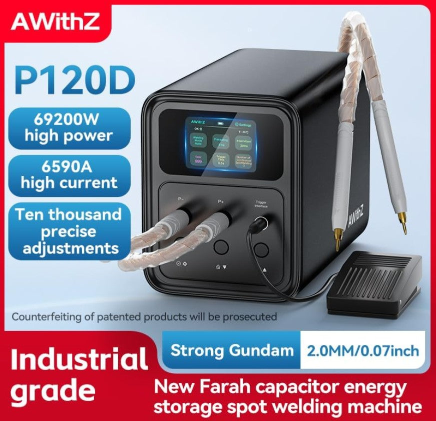 AWithZ P120D 69.2kW Spot Welder, detail view 5
