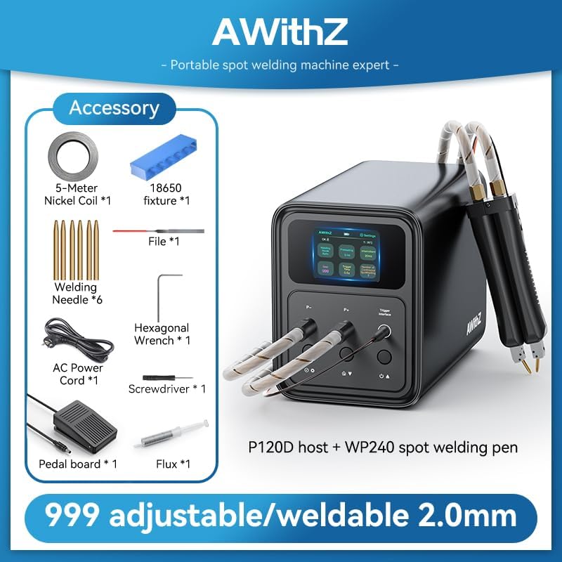 AWithZ P120D 69.2kW Spot Welder + WP240 Pen (Builder Bundle), detail view 3