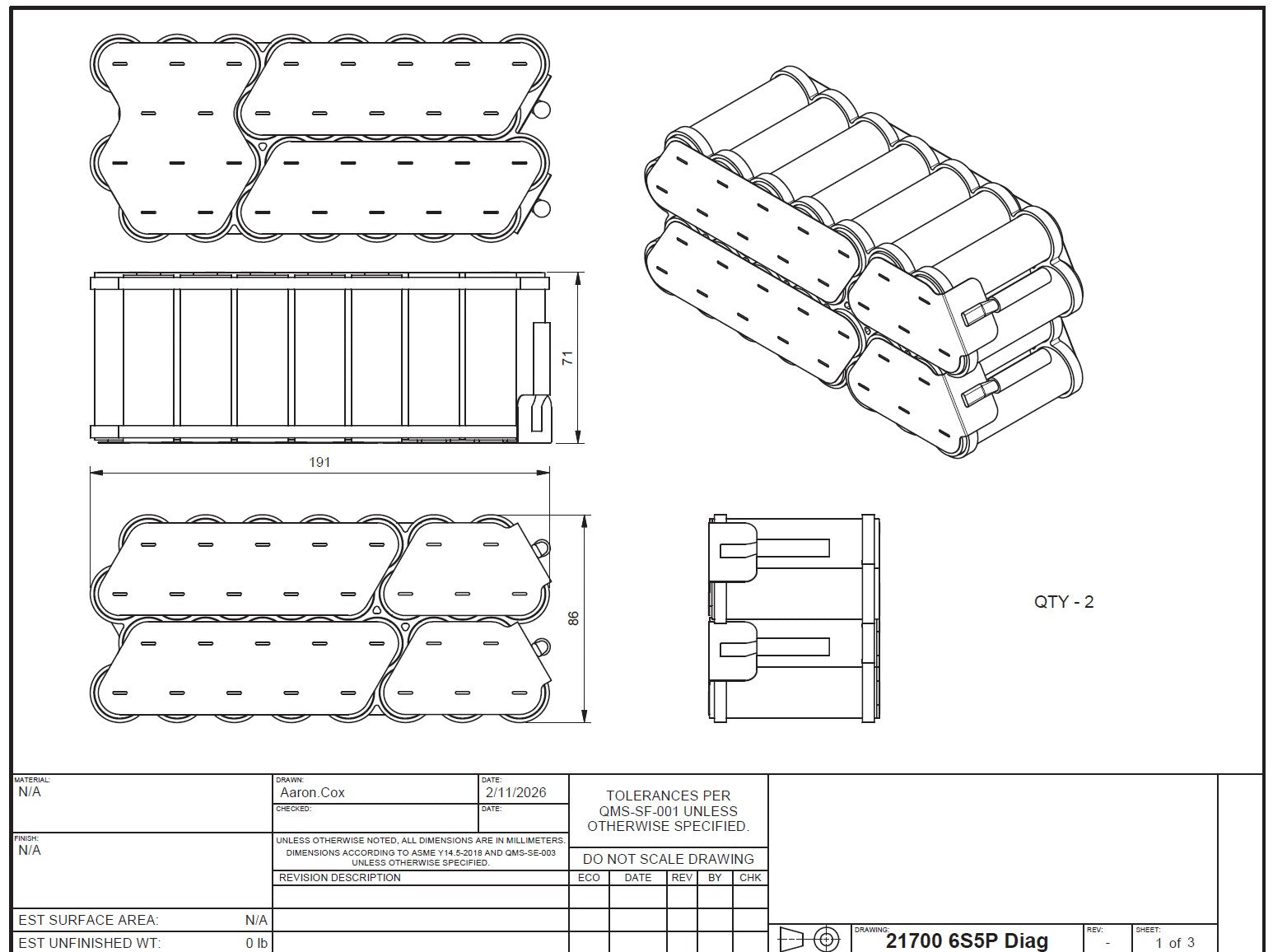 Custom Busbar Cut - battery building product