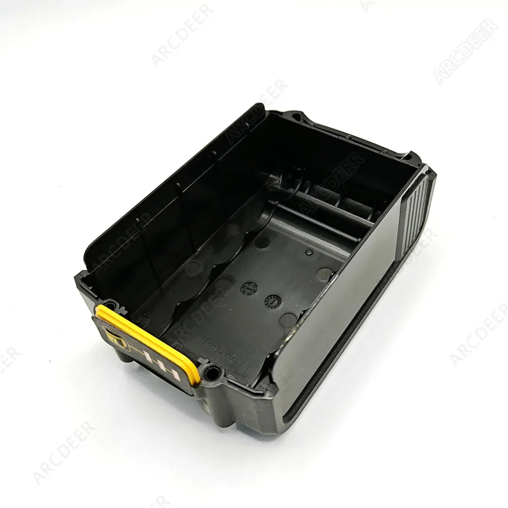 Lower shell for one DeWalt-compatible 10x18650 battery case kit