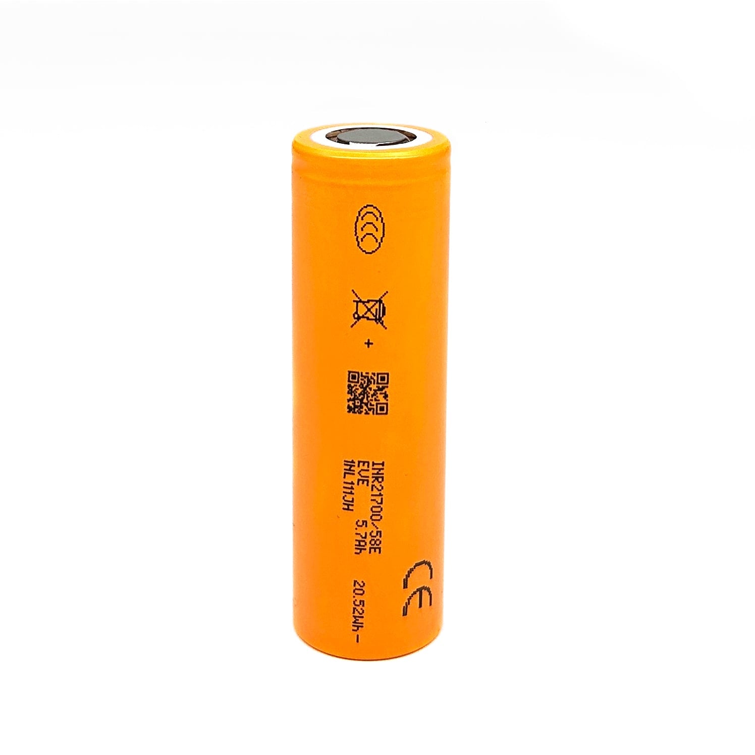 EVE INR21700 58E 5700mAh 16.8A -  Battery Cell