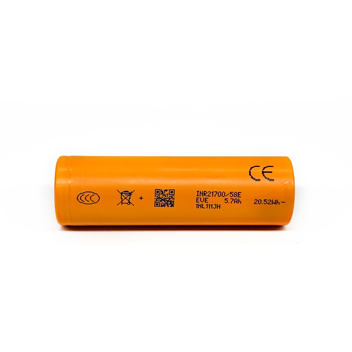 EVE INR21700 58E 5700mAh 16.8A -  Battery Cell