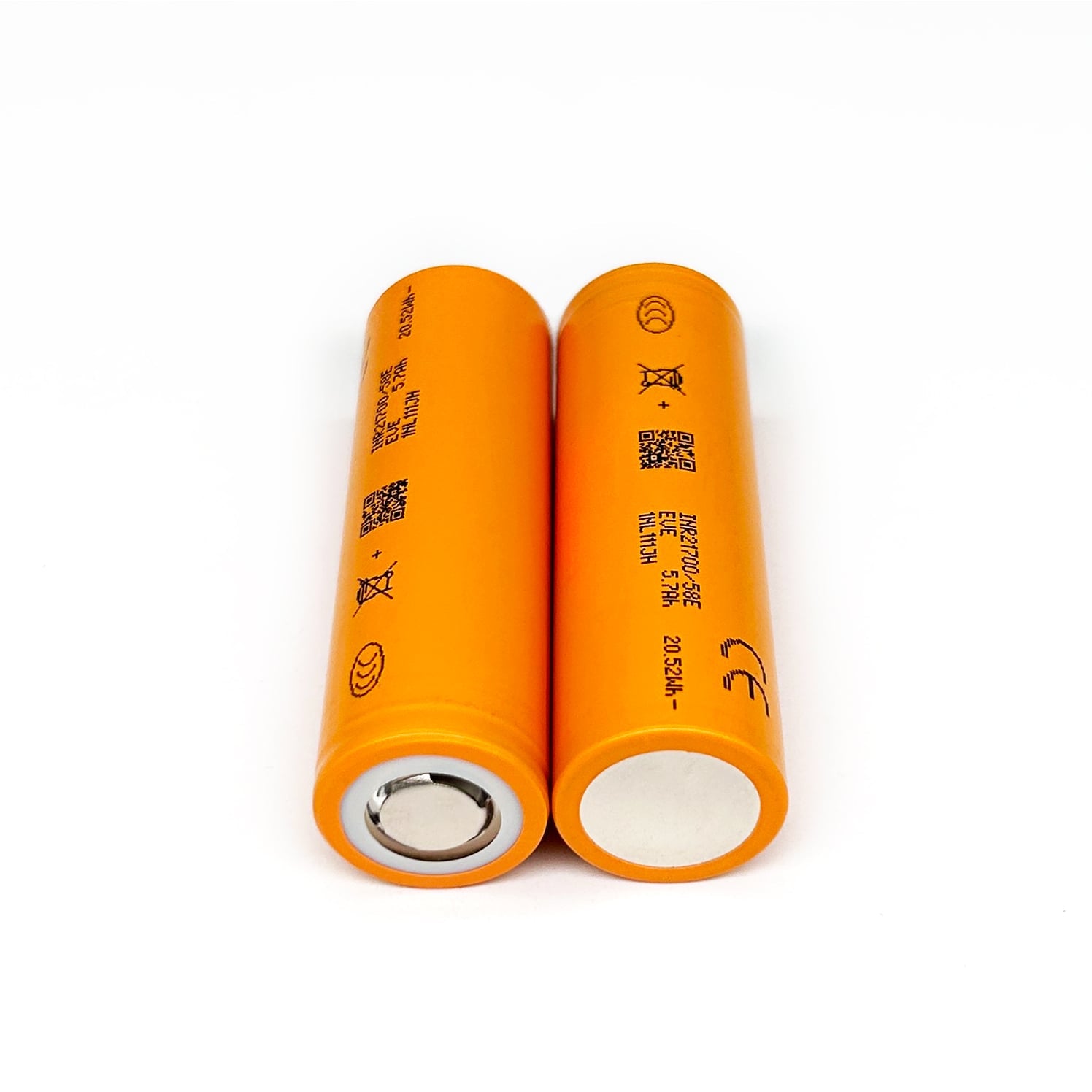 EVE INR21700 58E 5700mAh 16.8A -  Battery Cell