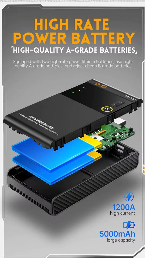 FNIRSI SWM-10 Portable Battery Spot Welder