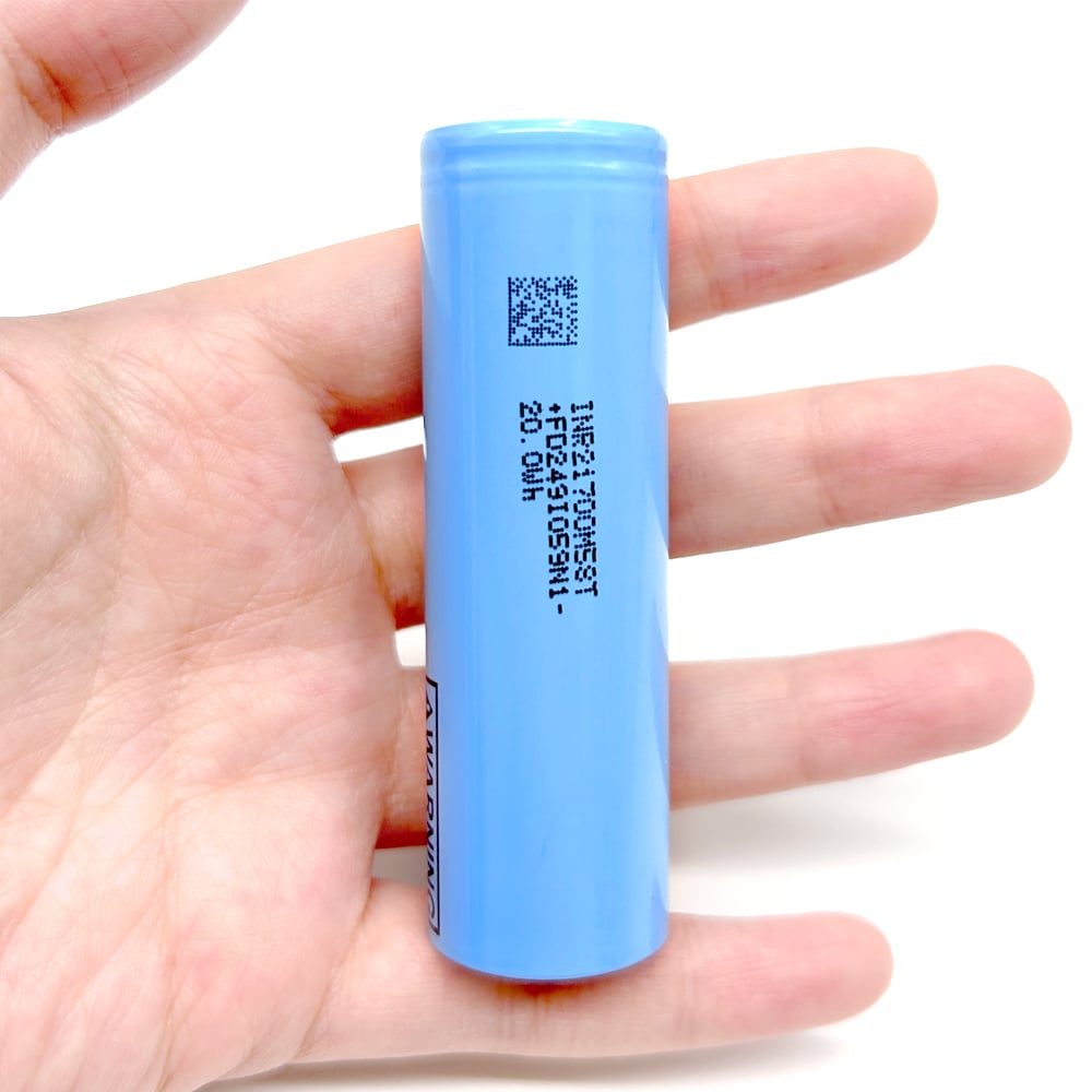 LG INR21700 M58T 5800mAh 12.5A High Capacity Battery Cell – Industrial Grade, detail view 8