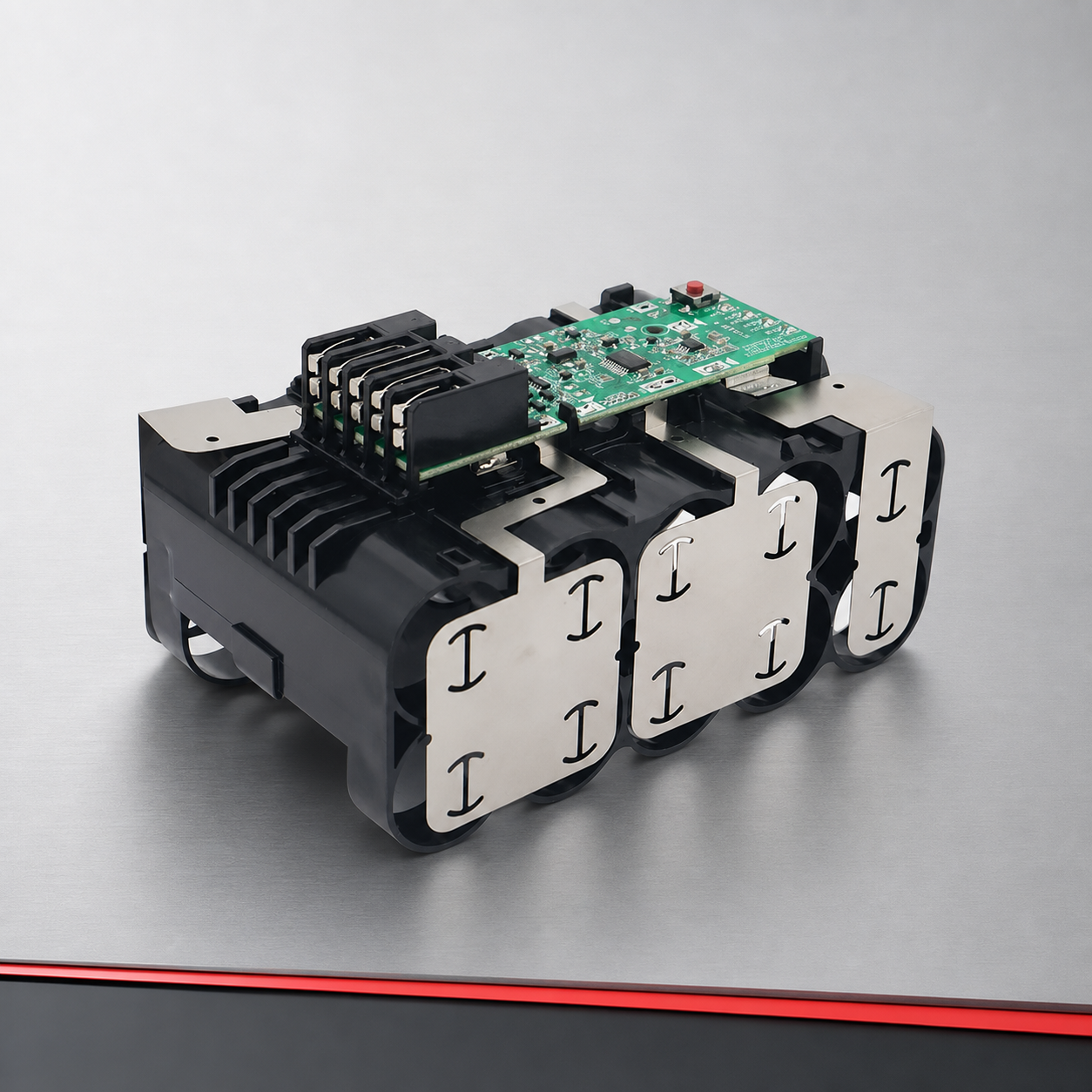 Milwaukee M18-compatible 21700 8Ah DIY case and PCB kit internal 10-cell holder
