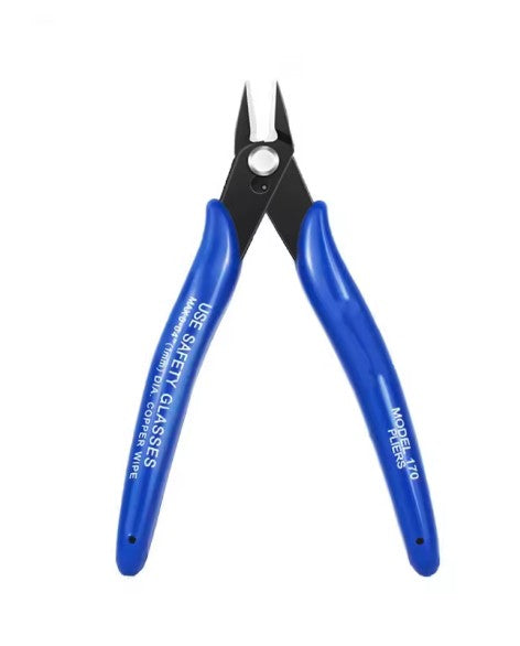 Precision 170 Side Cutting Pliers for Electronics and 3D Printing - battery building product