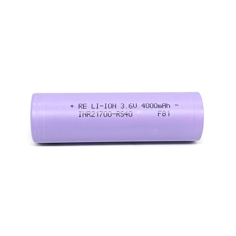 Reliance 21700 RS40 4000mAh 70A Lithium-Ion Battery Tabless Cell - High Performance